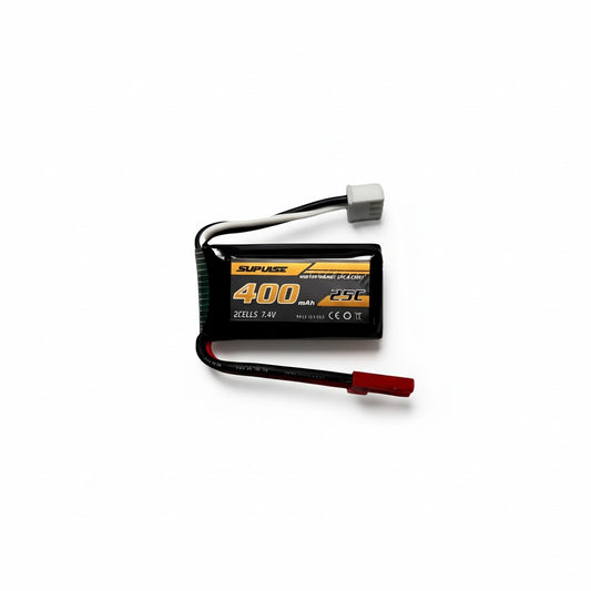 VolantexRC P51D brushless 500mm RC airplane 400mAh 2S 7.4V 25C battery