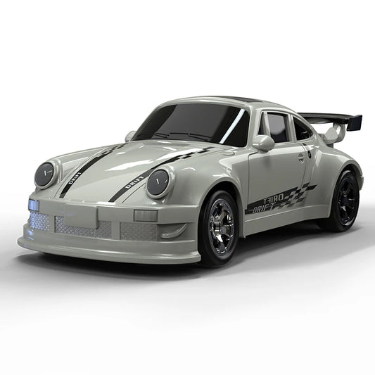 KF20 1:64 4WD mini RC drift car main product image with LED lights and Type-C charging