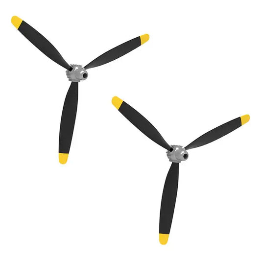 VolantexRC F4U Corsair V2 and P47 replacement propeller set with two 3-blade props