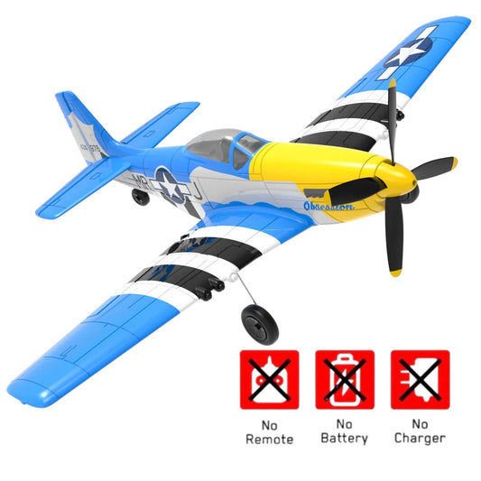 Immagine principale del prodotto VolantexRC P-51D Mustang PNP RC warbird / aereo militare storico senza radio, batteria e caricabatterie