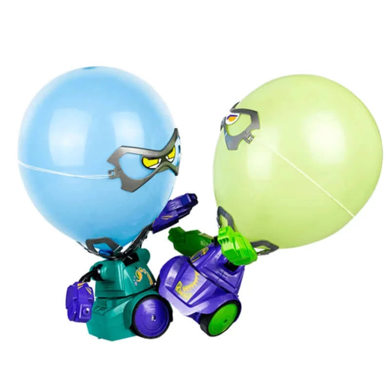 Multiplayer RC robot battle game package detail for indoor party play