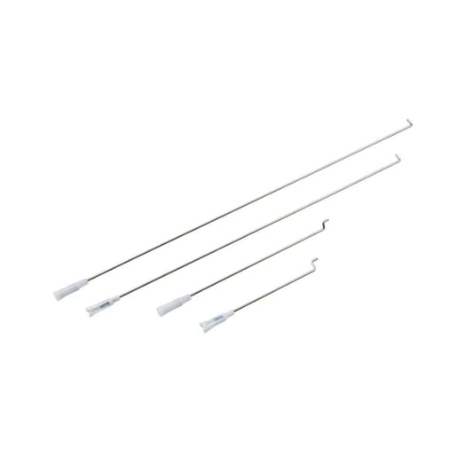 Full set of stainless steel control linkage wires and plastic connectors for Wltoys A310.