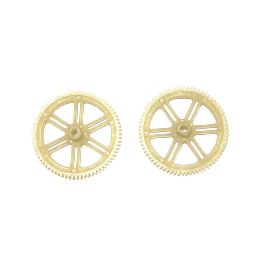Two-piece replacement main drive gears for RC ERA C189 MD500 dual brushless helicopter transmission